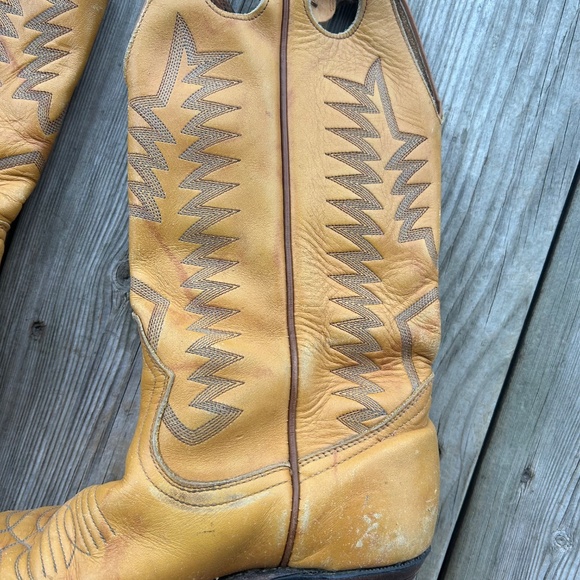 Western Cowboy Boulet Boots Made in Canada Women’s 7 - Picture 5 of 16